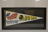 Iowa Hawkeyes Freedom Bowl Dec. 26, 1984 Pendant.