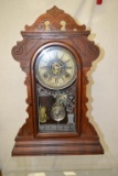 Antique Waterbury T&S Kitchen Clock with Alarm.
