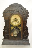 Antique Gilbert T&S Kitchen Clock.