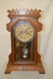 Antique Ansonia T&S Order One day Kitchen Clock.
