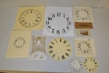 Misc. Paper Clock Faces.