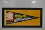 University of Iowa Hawkeye 1988 Peach Bowl Pendant.