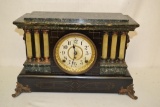 Antique Seth Thomas Adamantine Sheffield Clock.