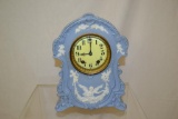 Antique Gilbert Cameo Mantle Clock