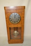 Antique Diese Schraube Junghans Wall Clock.