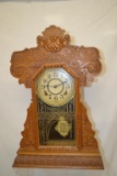 Antique Ingraham Auroa T&S 1915 Kitchen Clock