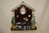 Antique Porcelain Figural Clock