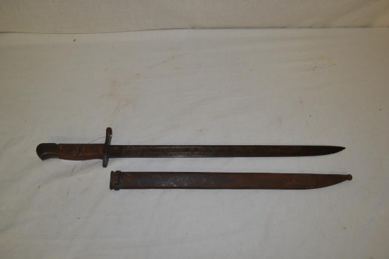 Remington 1917 US Bayonet with Scabbard