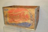 Pepsi Large Wooden Double Dot Crate.