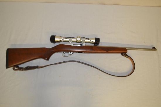 Gun. Ruger Model 10/22 Deluxe SS 22 cal Rifle