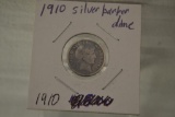 Coin. 1910 Barber Dime