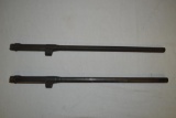 Two 3 M1 Carbine Barrels, Rockola & Unmarked.