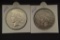 Coins. 2 Peace Silver Dollars 1934 & 1935