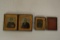 3 Tin Types in Cases