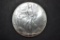 Coins. Silver Eagle Dollar 2002