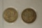 Coins. 2 Morgan Silver Dollars1921,1921 S