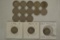 Coins. 16 V Nickels 1883-1912