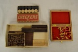 Abacus, Travel Checker and Chess Set
