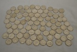 Coins.80 Delaware Quarters 1999