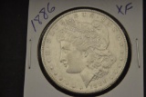 Coin. Morgan Silver Dollar 1886