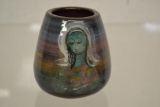 Polia Pillan Pottery Lady Vase