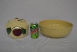 Large Watt Bowl & Cookie Jar
