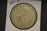 Coin. Morgan Silver Dollar 1921 D
