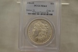 Coin. Morgan Silver Dollar 1884-O MS64