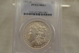 Coin. Morgan Silver Dollar 1885-O MS63