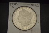 Coin. Morgan Silver Dollar 1878-S
