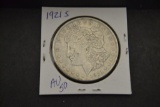 Coin. Morgan Silver Dollar 1921