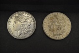 Coins. 2 Morgan Silver Dollars 1902 & 1901
