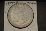 Coin. Morgan Silver Dollar 1890 O