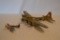 2 Model Bomber Military Airplanes.