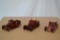 3 Lindberg Model A Pickup Trucks, 1-25 scale