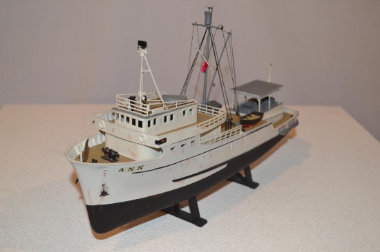 Model Tuna Boat "Ann"