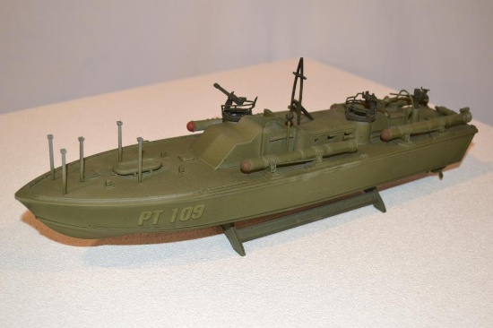 Model PT 109 Miitary Boat, Olive Drab