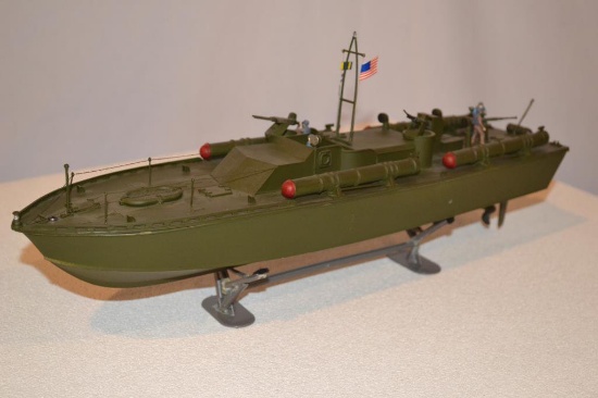 Model PT Military Boat, Olive Drab