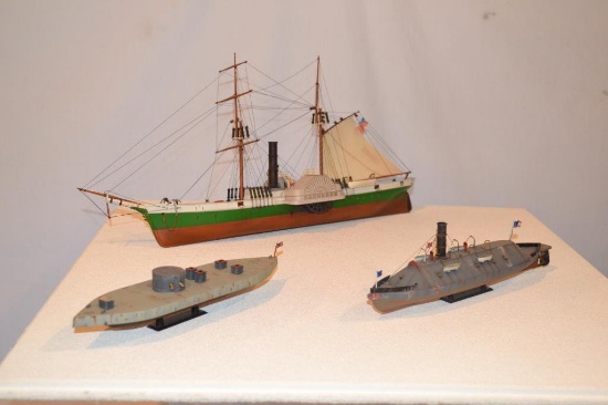 3 Model Boats