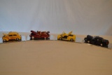 4 Die Cast Cars, Incld Preproduction Die Cast in Display Cases
