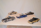 5 Ford State Police Cars,