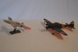 2 Japanese Firght Plane Models