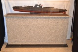 Japanese Submarine I 53. Dispaly Case & Pedestal