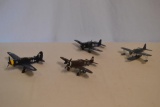 4 Navy Fighter Plane Models