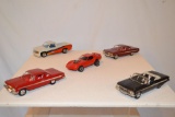 4 Model Cars & 1Truck