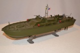 Model PT Military Boat, Olive Drab