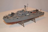 Model Grey Airforce Rescue Boat