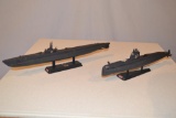 Models US submarines 212 & USS Nautilus 571