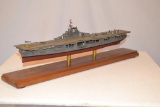 Model of Yorktown Aircraft Carrier Ship