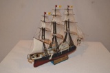 3 Mast Sailing Ship Joseph Conrad Model